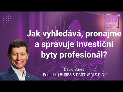 David Bureš | Bureš & Partneři | Jak vyhledává, pronajme a spravuje investiční byty profesionál?