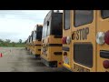 Bus Companies Make Final Preparations Before First Day Of School
