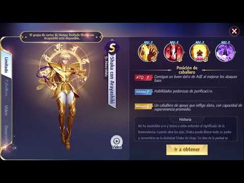 Saint seiya awakening, evento de Shaka con Arayashiki