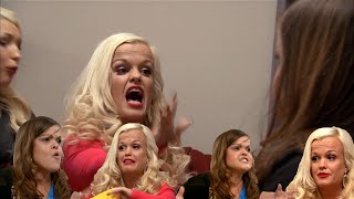 Little Women LA - Terra and Traci start CHAOS at Elena's House warming party | Both Scenes HD