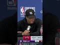 Kyle Lowry speaks on playing alongside Jimmy Butler? #shorts