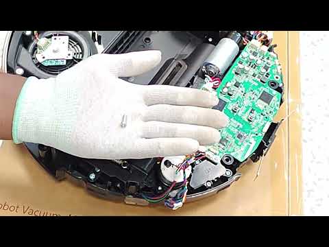 Xiaomi Robot Vacuum mop disassemble video teardown