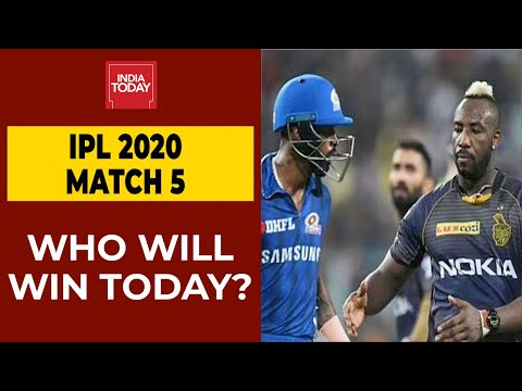 IPL 2020 Match 5: Kolkata Knight Riders Vs Mumbai Indians| Who Will Win?