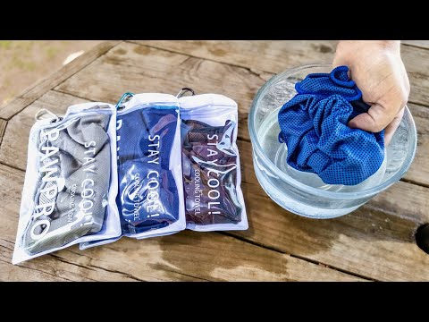 Part of a video titled How to use Cooling Towels! - YouTube