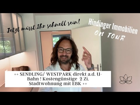 Sie suchen eine kostengünstige 2 Zi. Mietwohnung in München? Neue Roomtour von Hindinger Immobilien