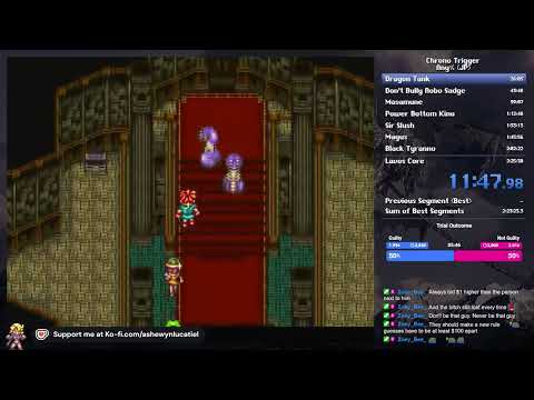 Chrono Trigger Any% in 2:25:08 (WR 10/31/2024)