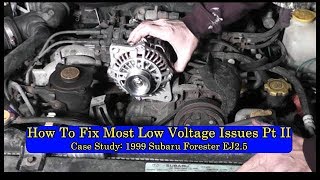 How To Fix Most Low Voltage Issues PTII Case Study 1999 Subaru