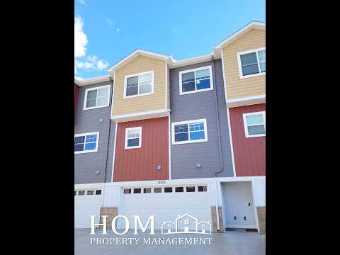 4 Bedroom/2.5 Bathroom Townhome property video
