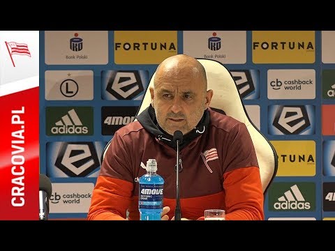 Michał Probierz po meczu z Legią Warszawa (20.04.2019)