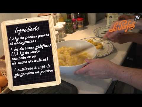 Recette Confiture de pêches
