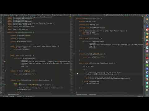 Coding Mi-Dialogue - Pt 2 : RSocket Server , Integration and pushing the code
