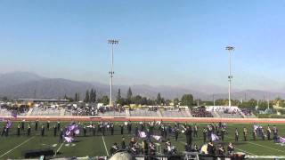 preview picture of video 'Baldwin Park Tournament 2013 - Covina High School Marching Band'