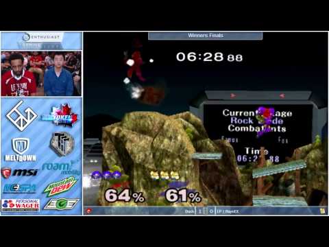 Duck (Samus) vs LP | RaynEX (Fox) - EGL - SSBM Winners Finals
