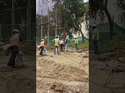 D wall . 18 Metre cage