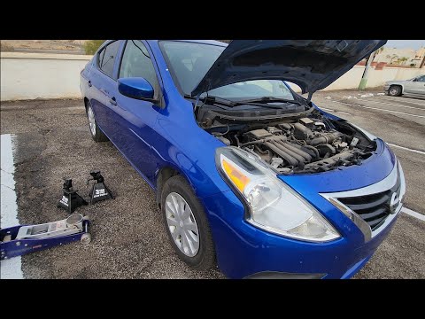 2016 nissan versa front strut replacement!!!