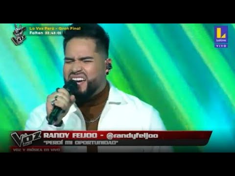 Randy Feijoo sorprendió con el tema “Perdí mi oportunidad”