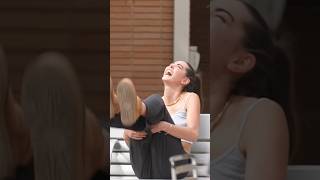 She started crying laughing 😂