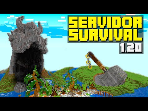 THIS IS THE BEST SURVIVAL SERVER I PLAYED from MINECRAFT 1.20