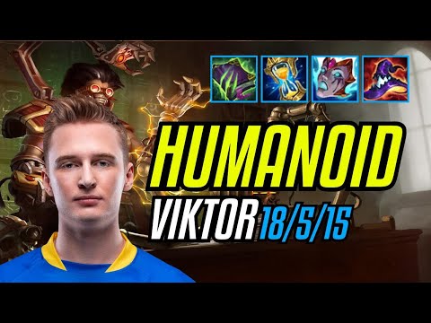 HUMANOID - VIKTOR vs SYLAS Mid - EUW Challenger - Patch 11.7