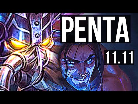 KASSADIN vs SYLAS (MID) | Penta, 14/0/3, Legendary, Rank 7 Kass | EUW Challenger | v11.11