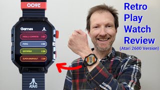 Atari 2600 Themed Watch With 4 Games!