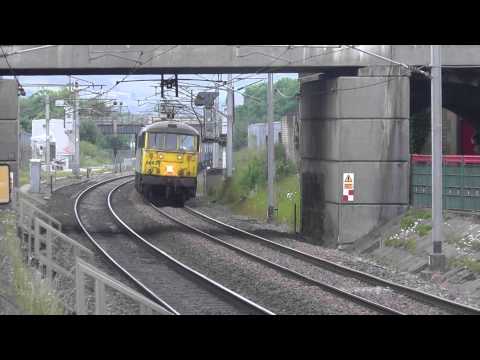 86639/90047 4m74 Coatbridge - Crewe liner, 25th June 2014