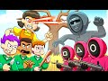 SQUID GAME CIVIL WAR Cartoon Animation