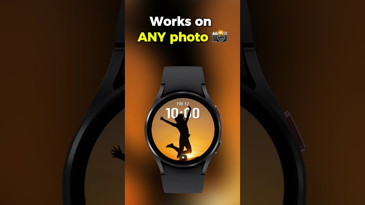 3D Photo Watch Face: Parallax video thumbnail