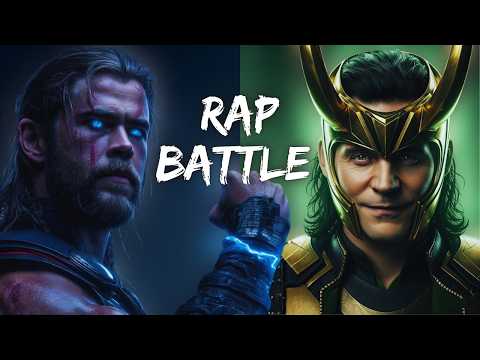 THOR vs LOKI | Super Rap Battle