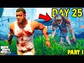 Franklin Tries To Survive 100 Days In A Horror Graveyard GTA 5 SHINCHAN And CHOP
