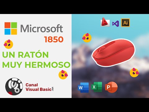 Microsoft 1850, ¡Un ratón hermoso!