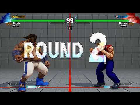 SFV~ Birdie (Atrosh) vs. Guile (Phenom) HD 6