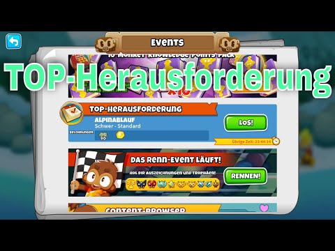 Top-Herausforderung 02-01-2023 Alpinablauf | bloonstd6 - Advanced Challenge