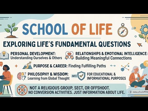 School of life=information about life