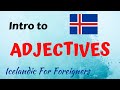 Icelandic Grammar: Intro to Adjectives