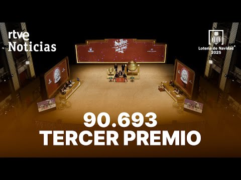 Loteria de Nadal: 90.693 tercer premi, dotat amb 500.000 euros