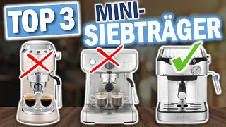 KLEINE SIEBTRÄGERMASCHINEN 2025: Diese 3 Modelle sind die Besten!