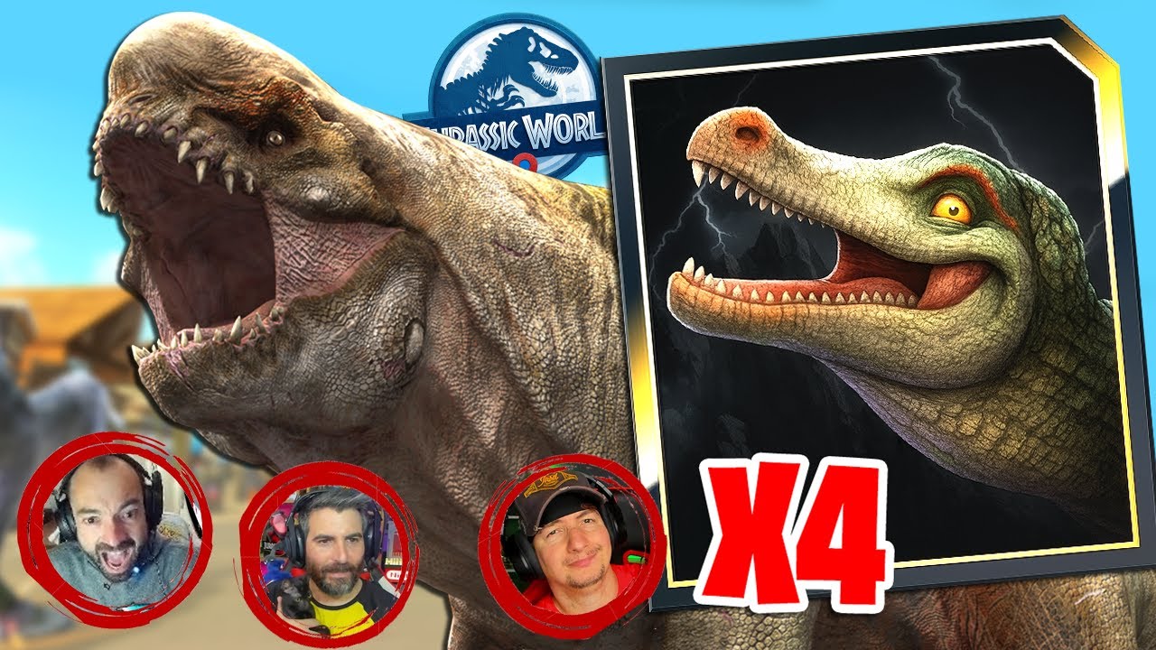 RAID DISTORTUS REX | ESTRATEGIA 4 GRYGANYTH ft @trafalgar85 @Fritopia Jurassic World Alive