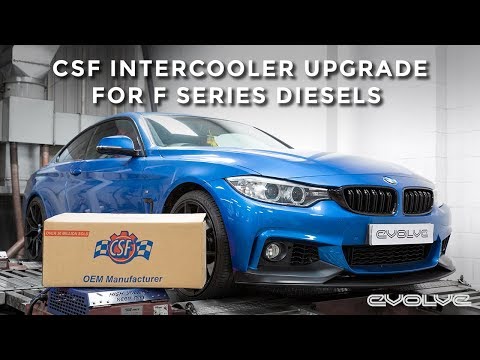 435D Uprated CSF Intercooler Dyno Testing 335d Evolve Tune
