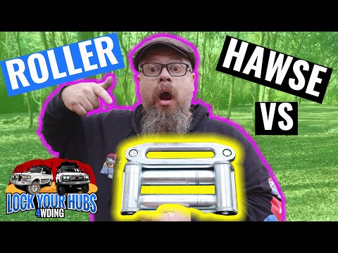 Aluminium Hawse vs Roller Fairlead for 4x4 Winching