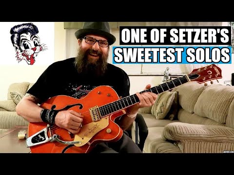 Stray Cats - Storm The Embassy - Guitar Solo Lesson w/tabs