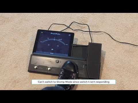 iRig Stomp I/O iOS Problems.  Footswitches not working