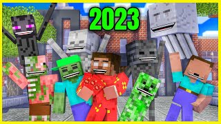[ Lớp Học Quái Vật ] NHÌN LẠI MỘT NĂM 2023 ĐÃ QUA ( Phần 3 )  | Minecraft Animation