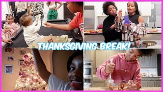 THANKSGIVING BREAK, COOK WITH ME, DECORATING THE TREE & MORE! | YOSHIDOLL