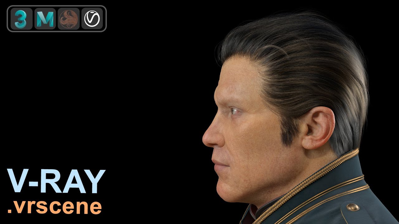 How to export a scene with Ornatrix hair in Vray .vrscene from Maya and render it in 3ds Max? 