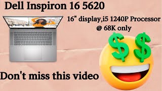 Dell Inspiron 16 5620 Review with Intel Core i5-1235U and 16:10 Screen for 202219 set. 20223K visualizzazioni