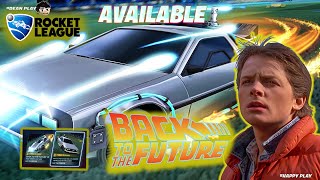 Rocket League - Regreso DeLorean 2023 is back (Available)