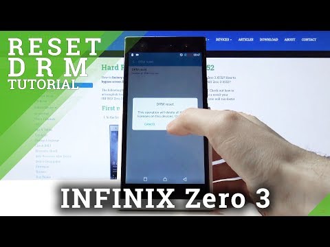 How to Reset DRM in INFINIX Zero 3 – Clear Licenses
