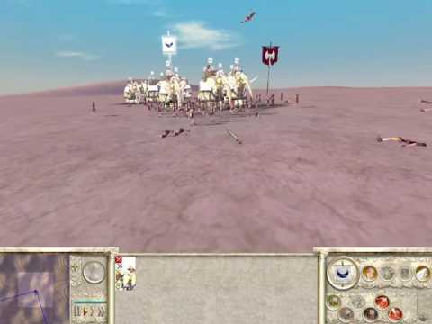 Rome Total War Armoured Ellies v Screeching Women