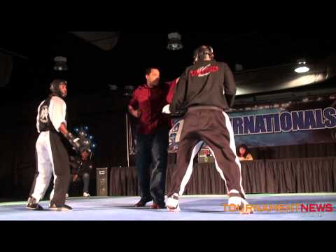 Peter Davenport vs Trevor Nash Men's Point Fighting Semi Final at SMAC Internationals 2013